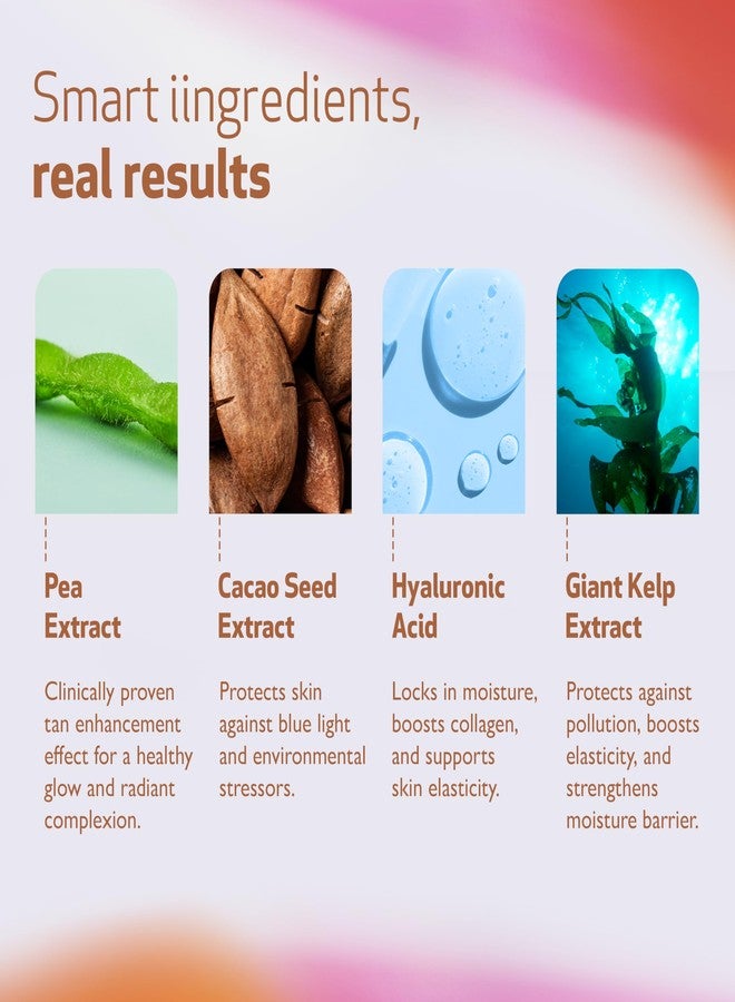 Indeed Labs Nanobronze Deep Bronzing Drops | Face & Body Self Tanner for a Rich Tan | Easy Self Tanner with Hyaluronic Acid, Pea, Cacao, & Giant Kelp Extracts | Fragrance-Free, Natural Tan, (1 Fl Oz) - Image 5