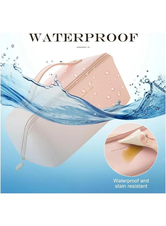 LAZER Pink Travel Cosmetic Makeup Pouch for Women - Image 5