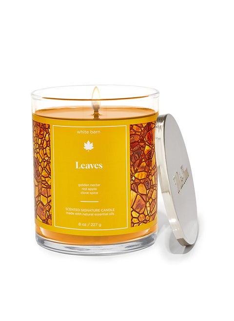 Leaves Signature Single Wick Candle