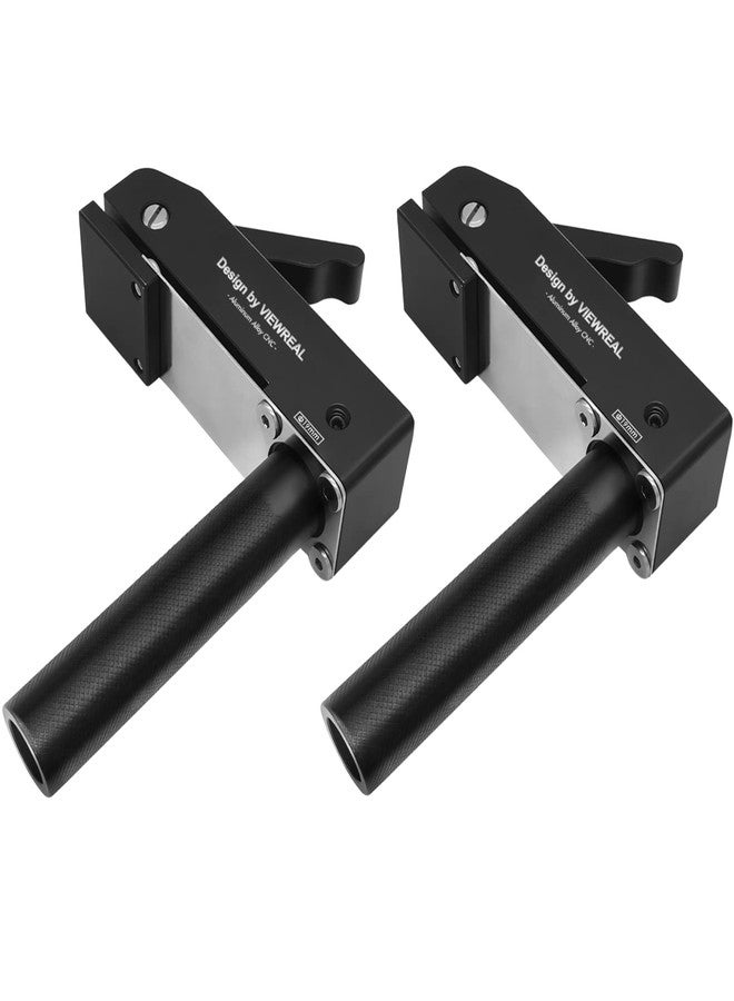 ViewReal 2 Pack 3/4 Inch (19mm) MFT Bench Dog Clamps, Aluminum Alloy Hold Down Clamps for Woodworking with Quick Release, Adjustable Benchtop Clamps for Secure Workholding and Versatile Use - Image 1