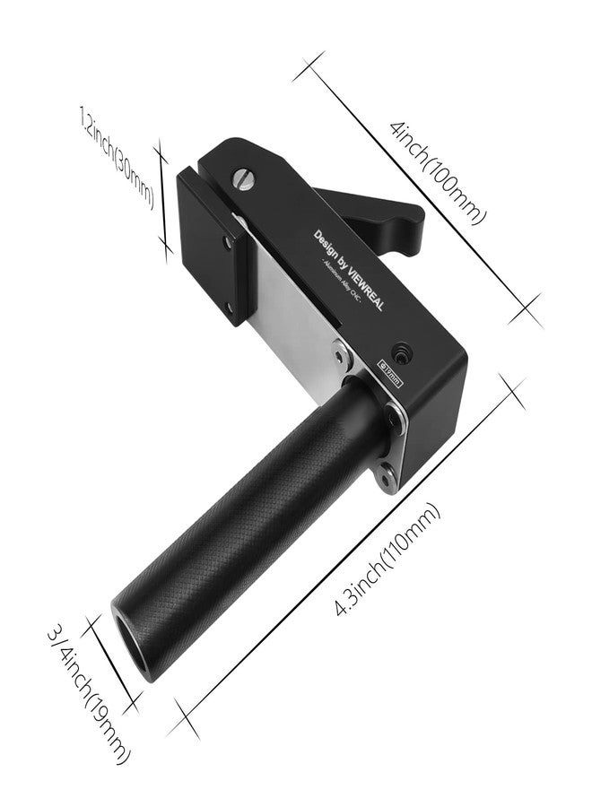 ViewReal 2 Pack 3/4 Inch (19mm) MFT Bench Dog Clamps, Aluminum Alloy Hold Down Clamps for Woodworking with Quick Release, Adjustable Benchtop Clamps for Secure Workholding and Versatile Use - Image 2