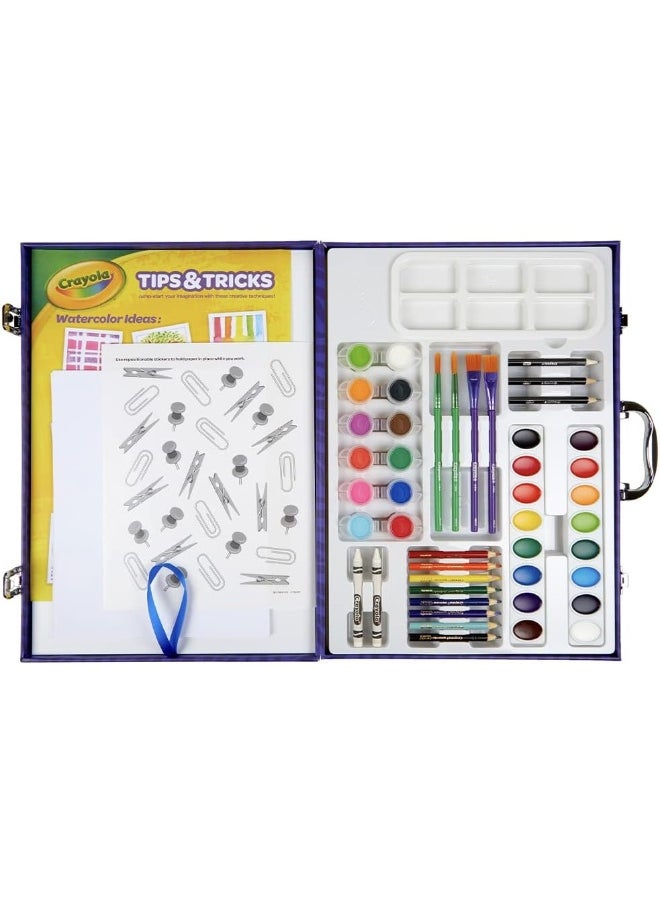 Crayola Crayola Table Top Easel & Paint Set, Kids Painting 65+ Pieces  - Image 4