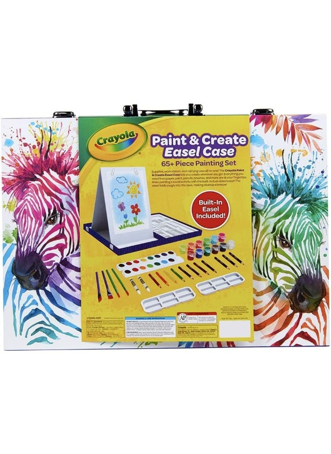 Crayola Crayola Table Top Easel & Paint Set, Kids Painting 65+ Pieces  - Image 5