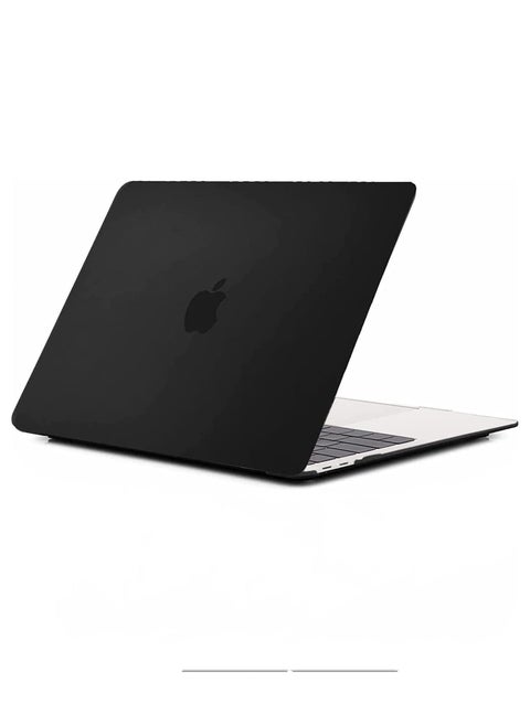Compatible with MacBook Air 13 Inch Case 2022 2021-2018 M1 A2337 A2179 A1932 with Retina Display Plastic Hard Shell Case (Matte Black)