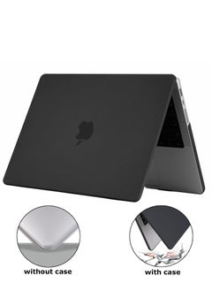 Generic Compatible with MacBook Air 13 Inch Case 2022 2021-2018 M1 A2337 A2179 A1932 with Retina Display Plastic Hard Shell Case (Matte Black)  - Image 3