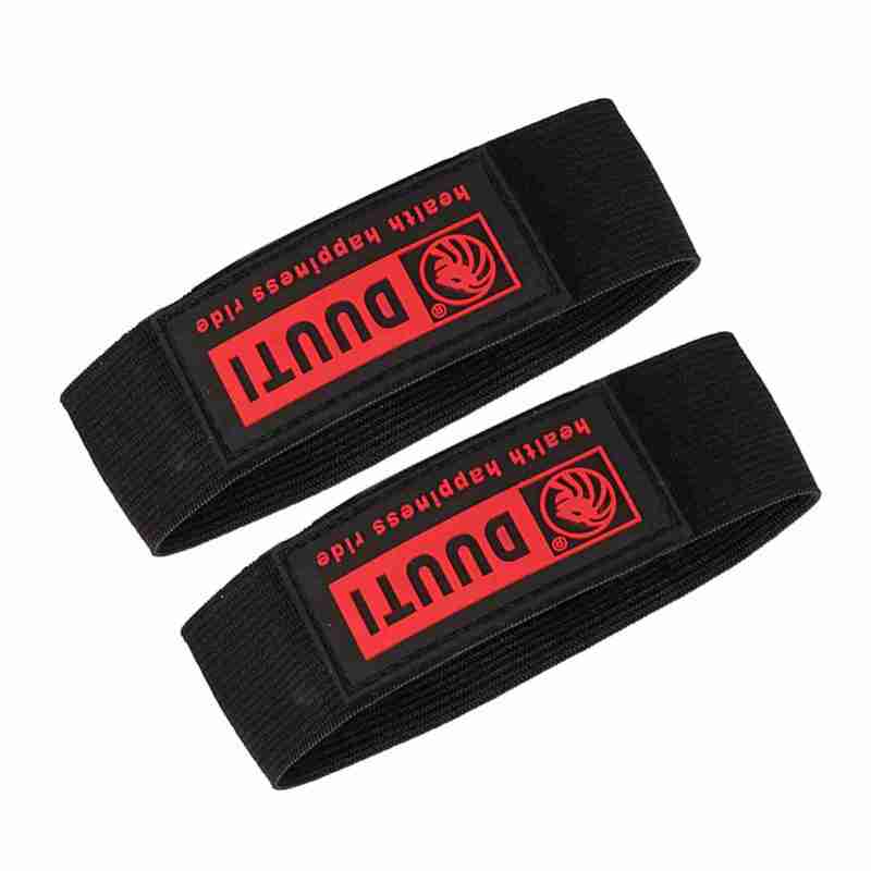 DUUTI Bicycle Leg Bands: Non Slip Elastic Bike Puttees for Cycling - Sturdy Stretchable Straps Keep Pants Clean, Protect From Chain Grease, Lock Out Cold Wind for Commuters Outdoor Riders - Image 4