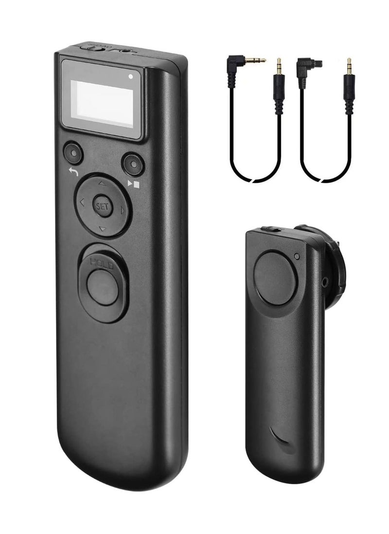 SYOSI - Camera Wireless Shutter, Remote Shutter Release Trigger Intervalometer, Fit for Canon EOS R6 R PR 90D 80D 77D 70D 60D 850D 800D 760D 750D 700D 650D 600D 550D R5 5D4 5Dsr 5D3/2 7D  5D 6D 1DX 1D4 1D3 - Image 1