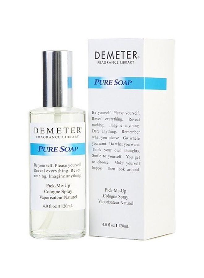 Pure Soap Cologne Spray for Unisex, 4 Ounce