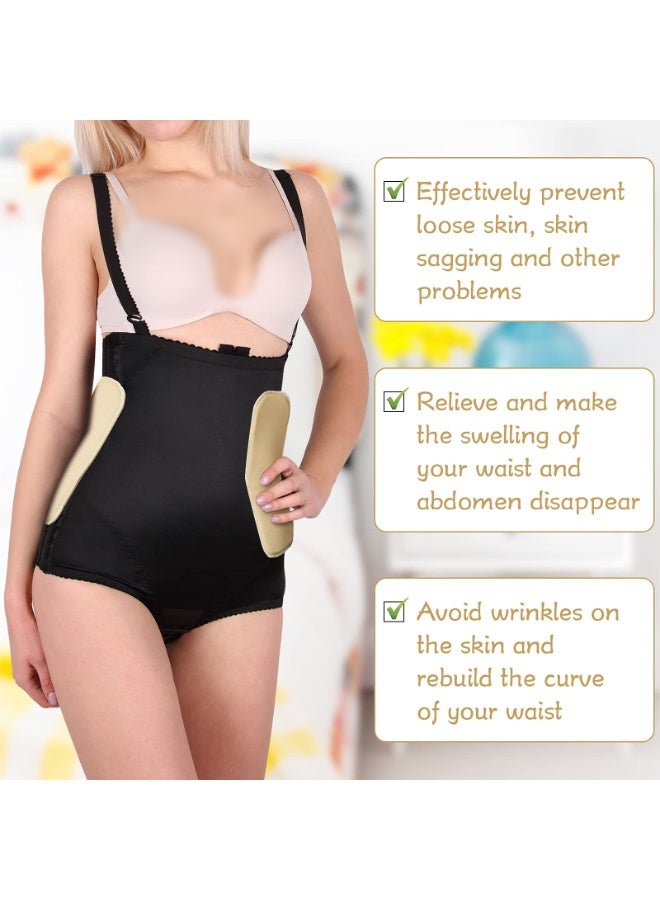 RTYY 2Pcs Lipo Foam Pads, Women Lipo Side Foam Lateral Protectors Flattening Boards for Liposuction Post Surgery Recovery, Abdominal Compression Board Preventing Skin Sagging Post Surgery Foam Sheets for Use with Post Liposuction Surgery Garments,Flattening Compression for Recovery - Image 3