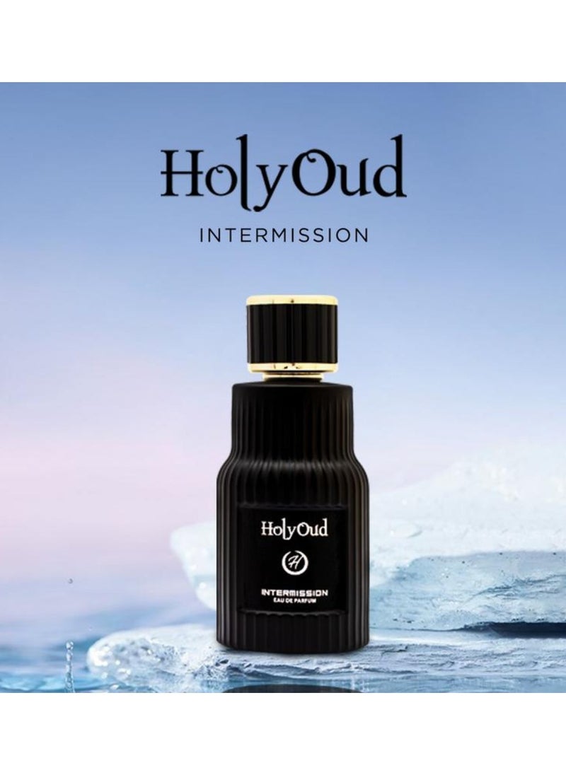 Holy Oud - Holy Oud Intermission Eau De Parfum Amber Woody Fragrance Perfume for Men and Women 100ML - Image 1
