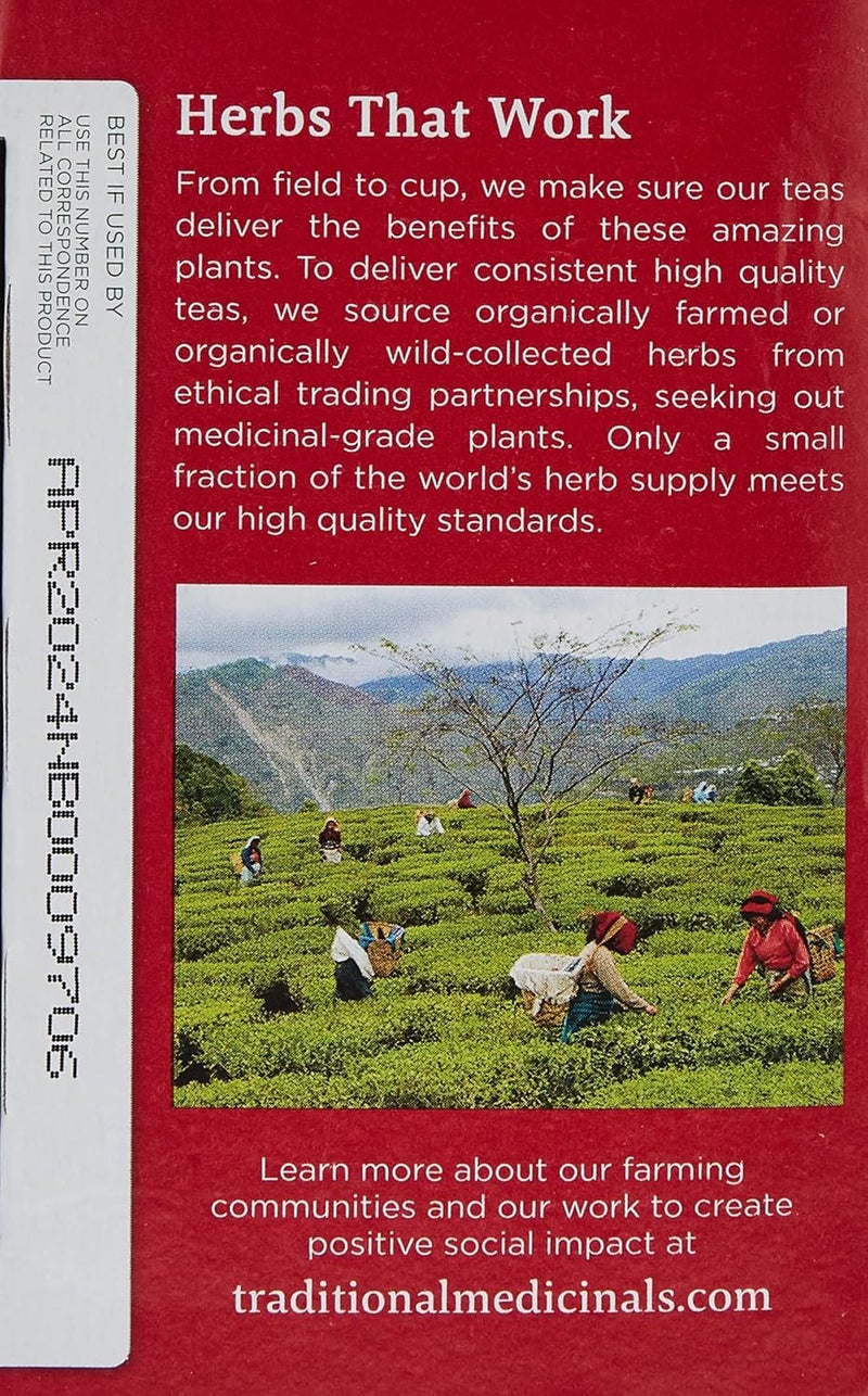 Traditional Medicinals Organic Echinacea Plus Tea with Spearmint - 16 Caffeine-Free Tea Bags for Immune Support - USDA Organic - Image 2