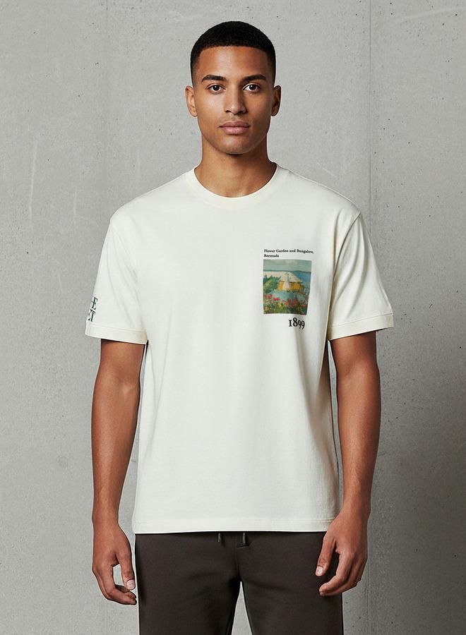 SP Characters Men Regular Fit Crew Neck Short Sleeve Graphic Print T shirt - Image 1