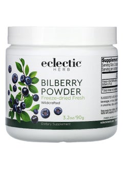 Eclectic Herb Eclectic Herb, Bilberry Powder, 3.2 oz (90 g)  - Image 1