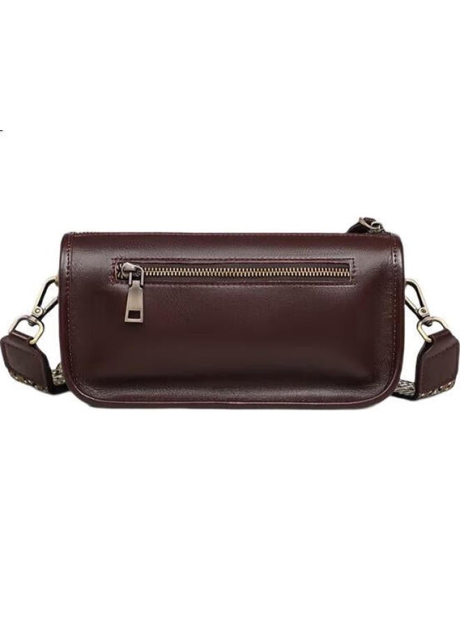Viney Leather Handbag, Women'S Crossbody Dumpling Bag, Stylish Brand Shoulder Bag, Birthday Gift For Girlfriend, Qixi Festival And Valentine'S Day Present - Image 1