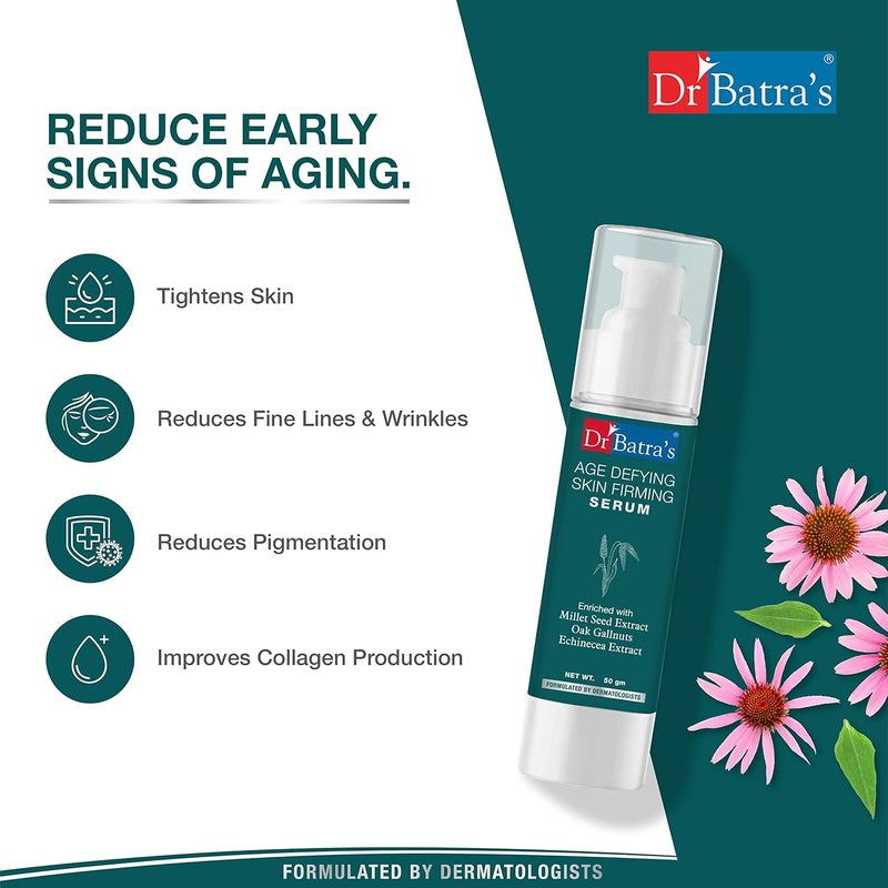 Dr Batra's Dr Batras Age Defying Skin firming Serum Enriched with EchinaceaNo Silicones No Parabens 50g - Image 4