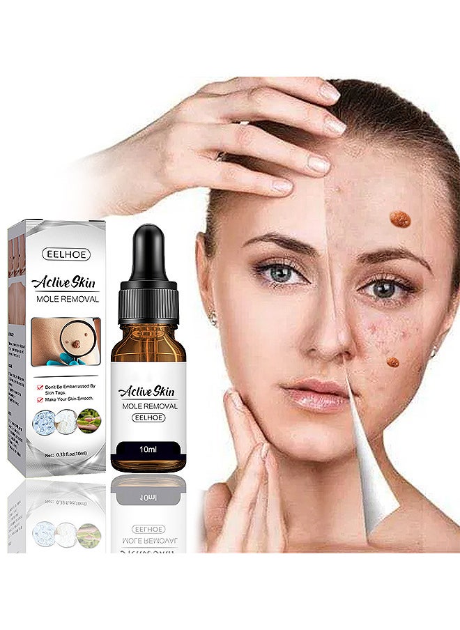 EELHOE Wart Remover Liquid, Smoothes Skin Gentle Fast Acting Gel Wart Removal For Plantar Wart Flat Warts And Corns  - Image 1