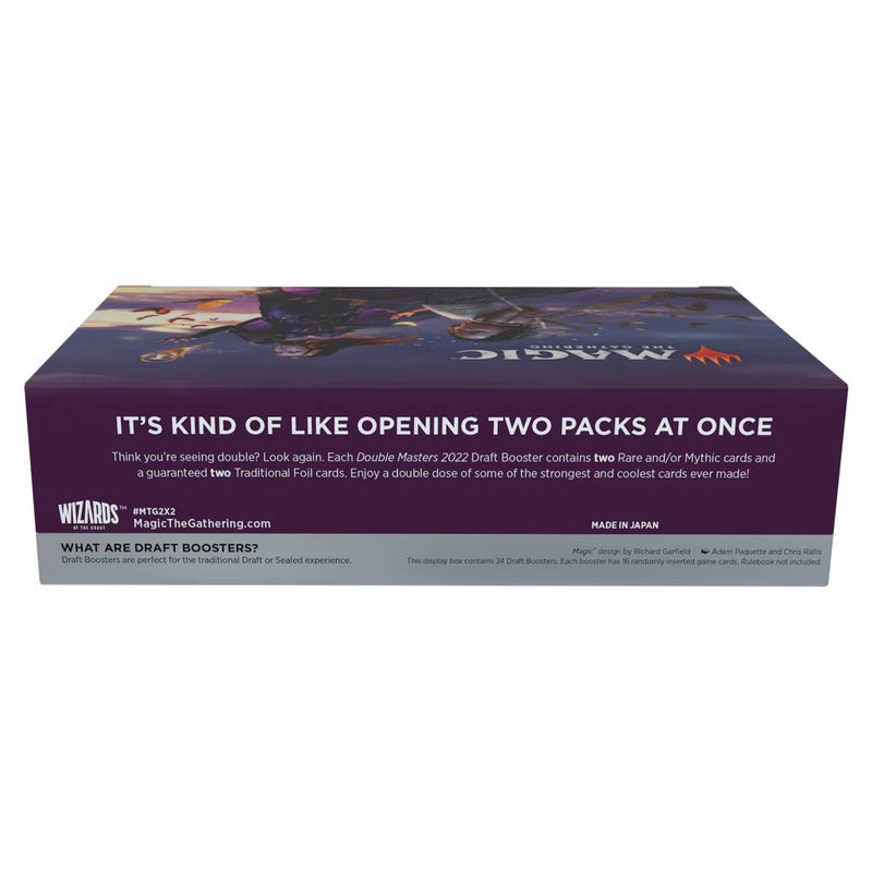 Magic the Gathering Magic: The Gathering Double Masters 2022 Draft Booster Box | 24 Packs (384 Magic Cards) - Image 5