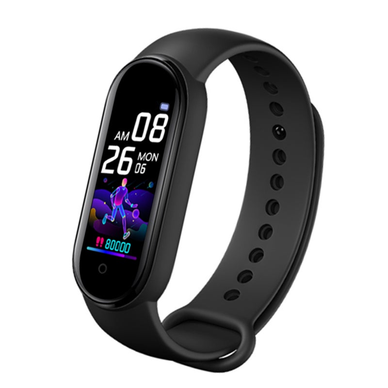 0.96-Inch Smart Bracelet BT Intelligent Watch Sport Fitness Tracker Blood Pressure Heart Rate Monitor Blood Oxygen Health Monitoring Two-way Lookup IP67 Waterproof Wristband - Image 1
