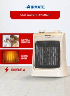 AIRMATE Airmate Portable Ceramic Heater 2 Heat Settings HP20065  - Image 2