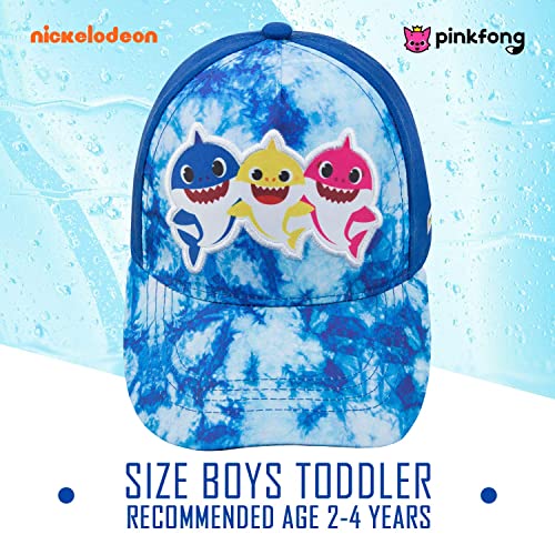 Pinkfong Nickelodeon Baby Shark Toddler Baseball Cap - Age 2-4 Blue - Image 4