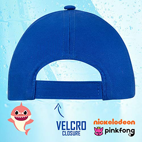 Pinkfong Nickelodeon Baby Shark Toddler Baseball Cap - Age 2-4 Blue - Image 5
