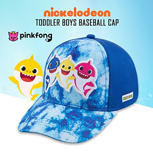 Pinkfong Nickelodeon Baby Shark Toddler Baseball Cap - Age 2-4 Blue - Image 2