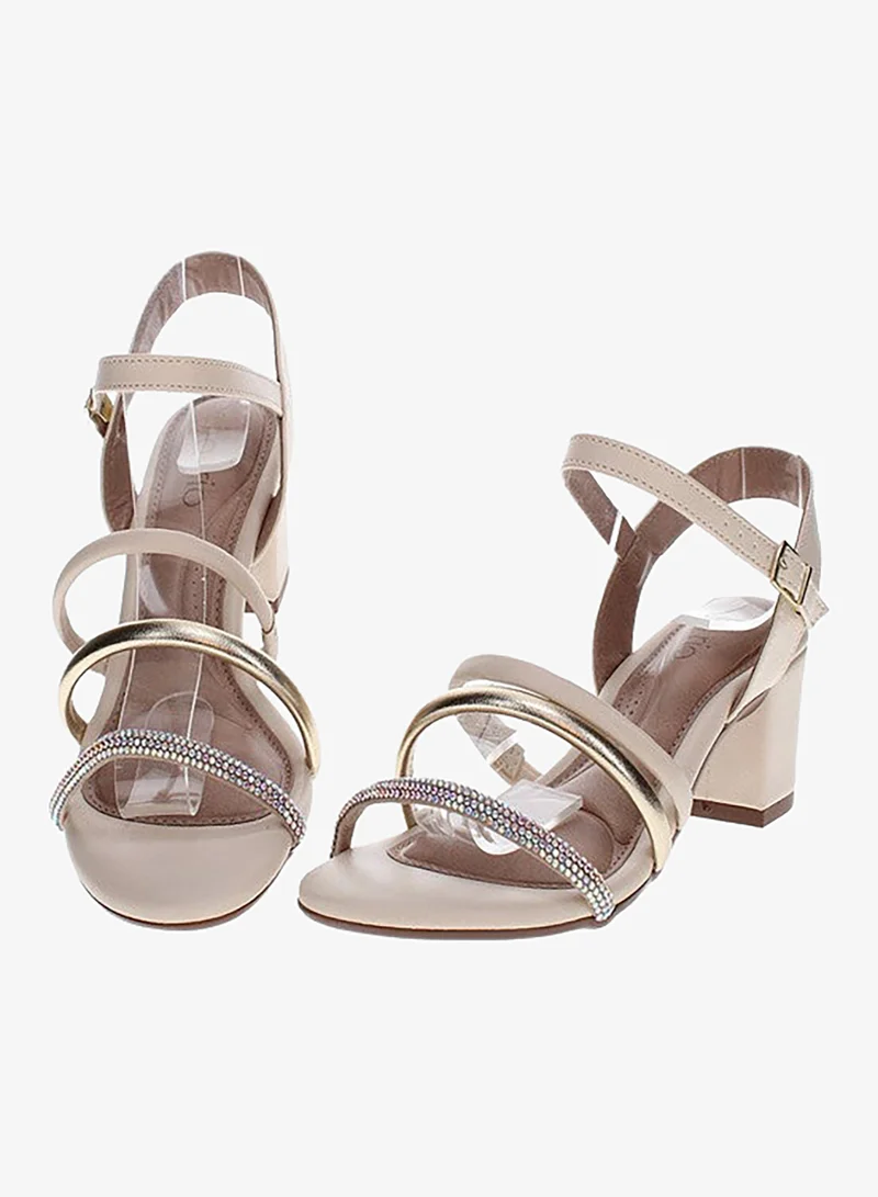 Beira Rio  BEIRA RIO Mid Heel Sandals For Ladies for Women | Best Price UAE