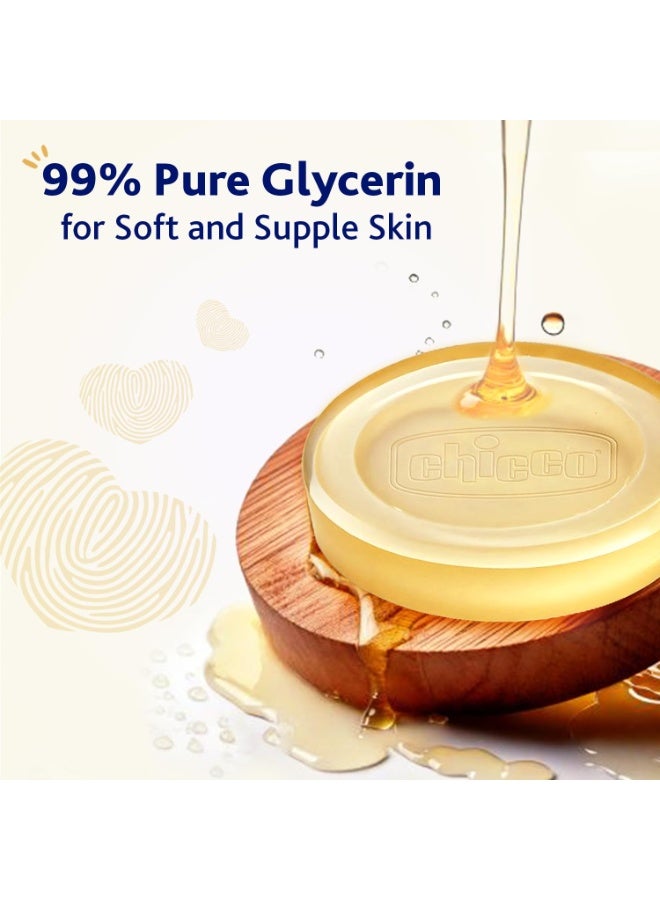 Chicco Baby Moments Glycerin Bathing Bar with 99% Pure Glycerin 75g - Image 3