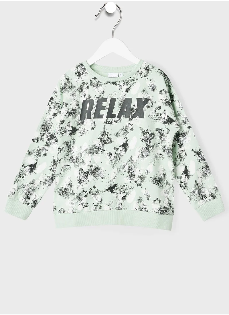 NAME IT Kids Printed Sweatshirt