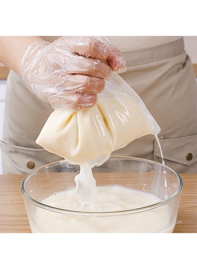 ميكو 3 قطعة أكياس تصفية حليب الصويا الغذاء الصف، شبك ناعم 200 ميكرون 20*30 سم، أكياس فلتر الحليب لجميع الأغراض، قماش الجبن النايلون - Image 3