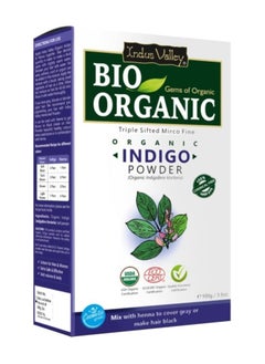 Indus Valley Bio Organic Natural Henna Hair Color Indigo Leaf Powder 100gm| 100% Gray Hair Coverage And Long Lasting Hair Dye | Vegan and Cruelty-Free - pzsku/ZD92848D8B04B72481233Z/45/_/1740483108/f62b0ee7-8e4c-46f8-848e-0641c15e6f36