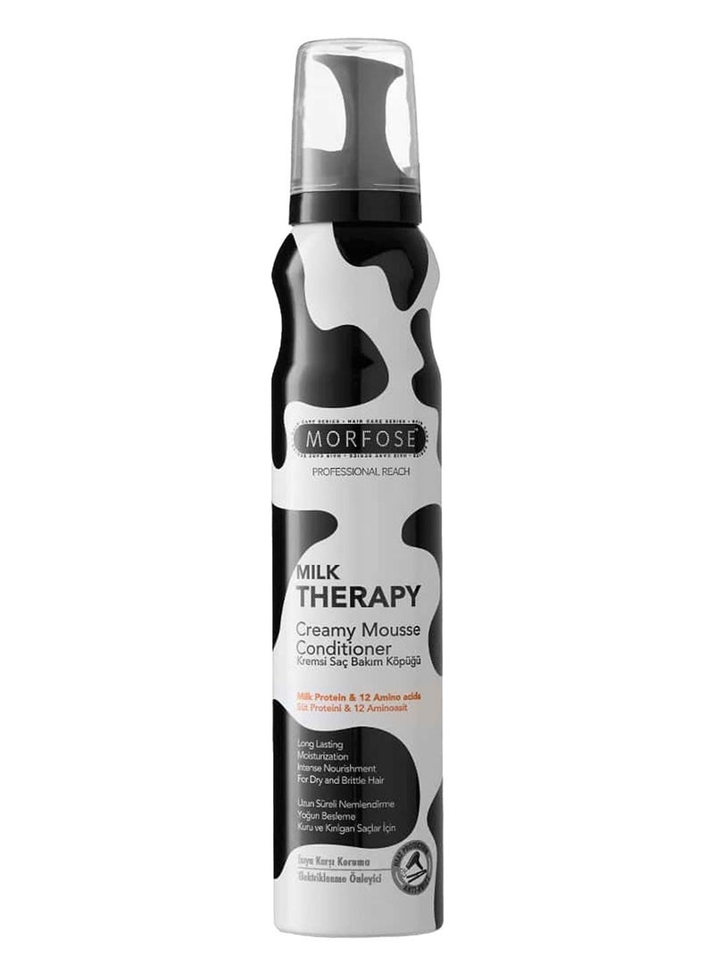 MORFOSE CREAMY MILK MOUSSE CONDITIONER 200ML