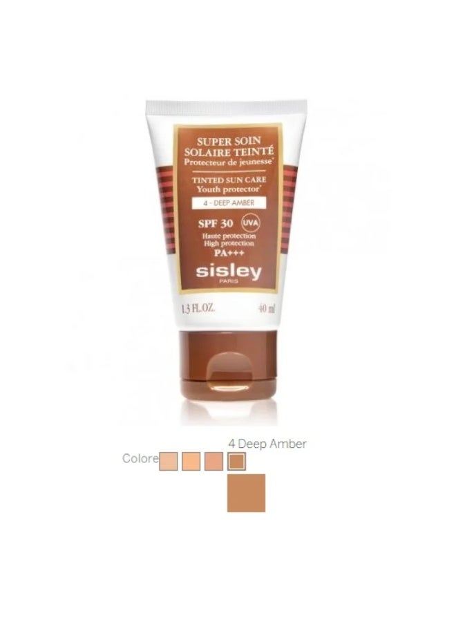 سيسلي سوبر سوين سولير تينتي ملون للوقاية من الشمس SPF30 رقم 3 عنبر 40 مل - Image 2