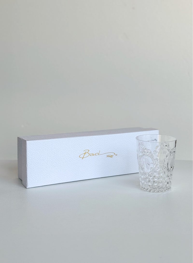 Baci milano Water Glass – Acrylic (Ø 9 cm, H 10.5 cm) – Baroque & Rock Collection  - Image 3