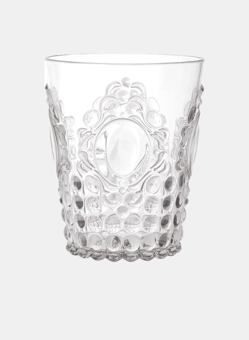 Baci milano Water Glass – Acrylic (Ø 9 cm, H 10.5 cm) – Baroque & Rock Collection  - Image 1