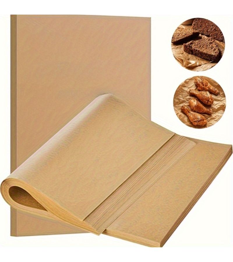 Era Premium Baking Parchment Paper Non Stick Oil Proof Waterproof for Air Fryer Oven Steamer - Image 1