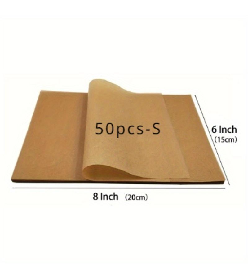 Era Premium Baking Parchment Paper Non Stick Oil Proof Waterproof for Air Fryer Oven Steamer - Image 5