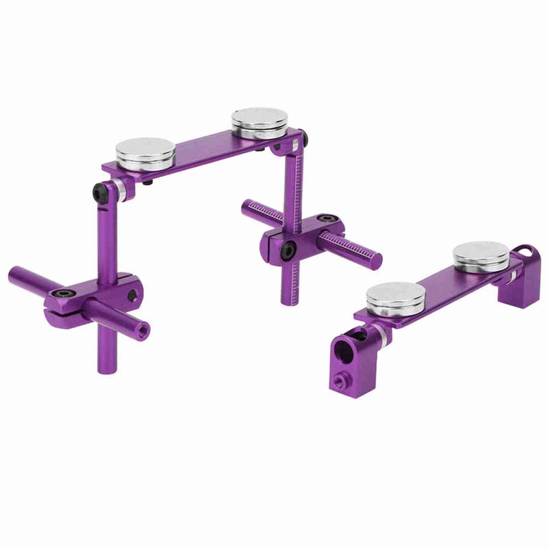 RC Car Body Mount: CNC Aluminum Alloy Magnetic Mount - Adjustable Angle Invisible Stealth Kit for RC Racing Cars & RC Car Body Types - Image 1