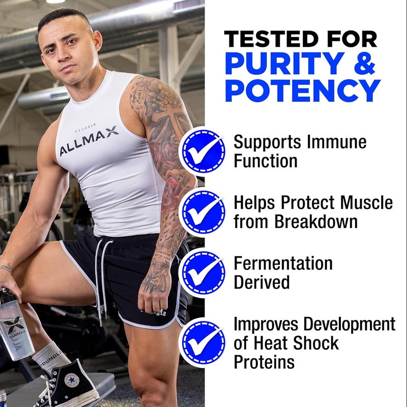 ALLMAX Nutrition 100% Pure Micronized Glutamine Dietary Supplement, Gluten-Free, Vegan, and Kosher Certified, 1000g - Image 4