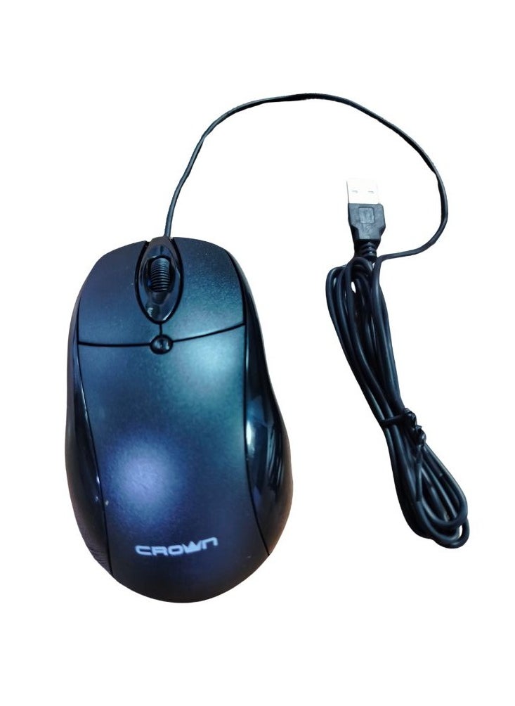 Crown Micro Crown Micro Wired Multimedia Set - Office English/Arabic Keyboard and Mouse Bundle | CMMK-521  - Image 3