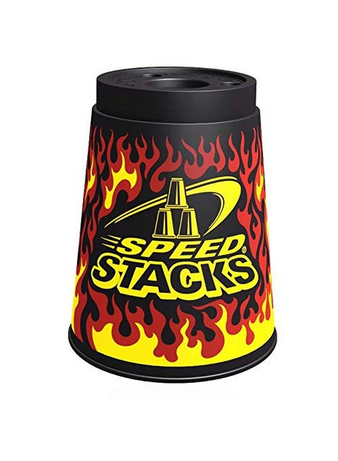 SPEED STACKS | Official Sport Stacking Set, Black Flame - 12 Cups And Holding Stem | Top Grade Materials, Low Friction | Wssa Approved - Image 2