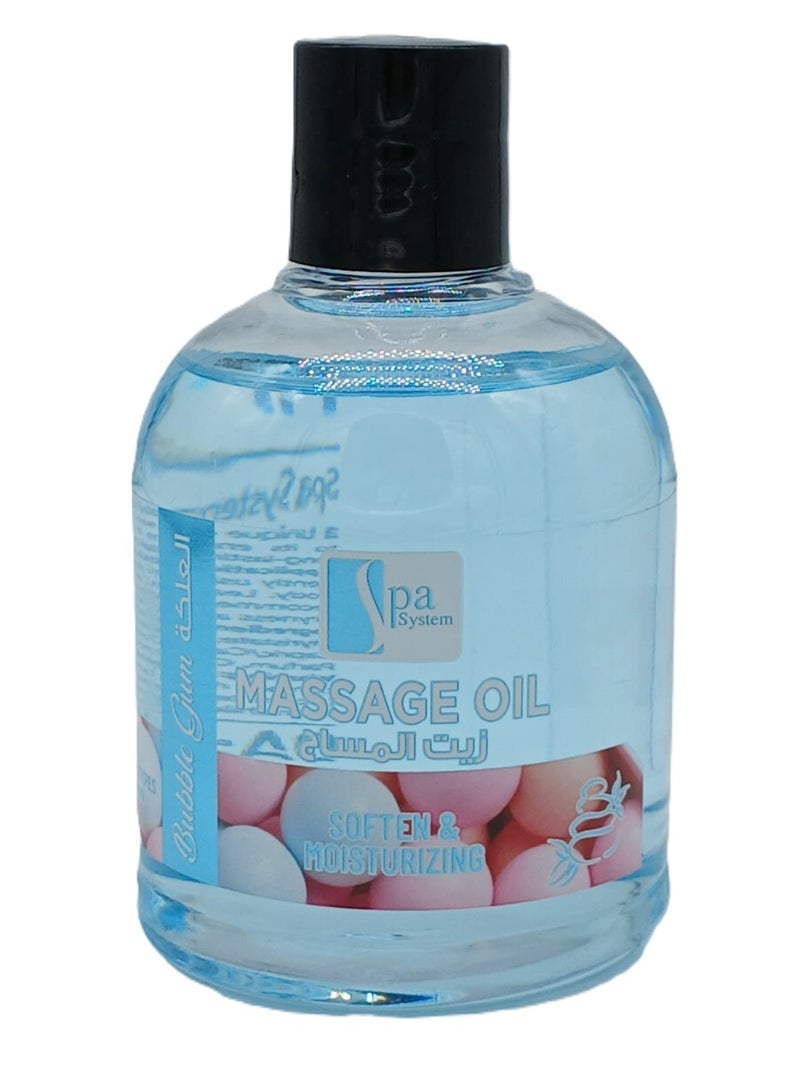 سبا سيستم زيت مساج بنكهة  العلكة   - 250مل