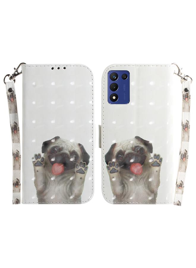 S-TOP Case For Realme Q3S / Q3T / 9 SE / 9 5G Speed 3D Colored Horizontal Flip Leather Phone Case - Image 1