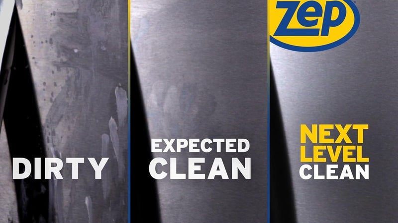 Zep Stainless Steel Cleaner and Polish 14 ounces - ZUSSTL14 - Protects Metal Surfaces from Fingerprints, Soil and Waterspots Wide use compliant quality - Image 4