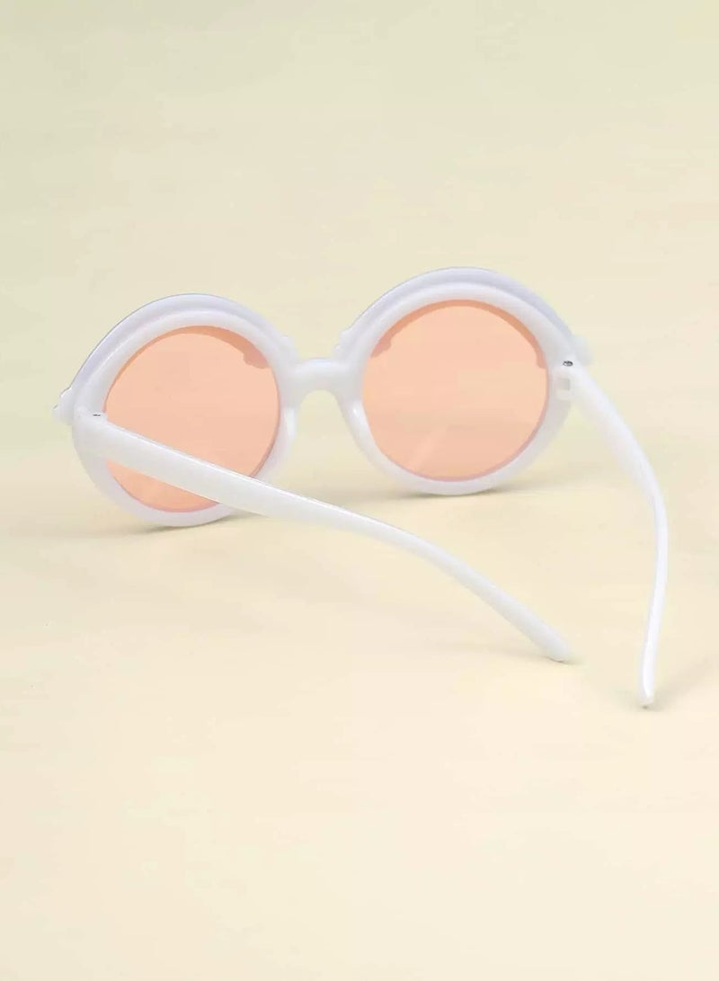 Generic Toddler Kids Rainbow Acrylic Frame Sunglasses - Image 3