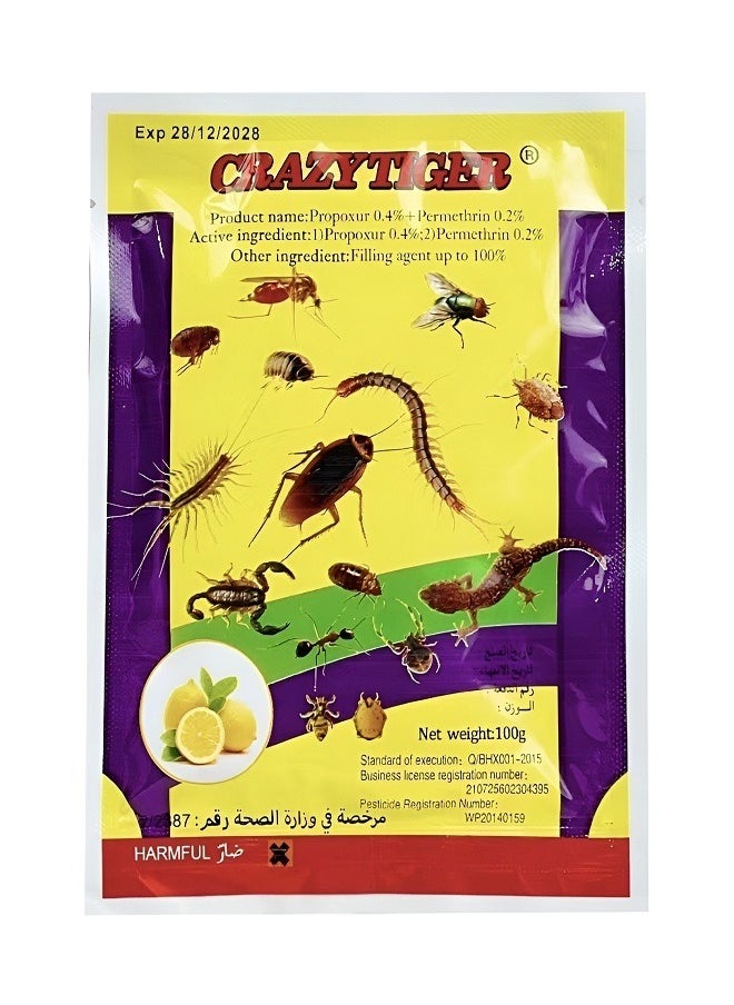 CRAZYTIGER - CRAZYTIGER All Insects Killer Cockroaches,BedBugs Termites Ants - Image 1