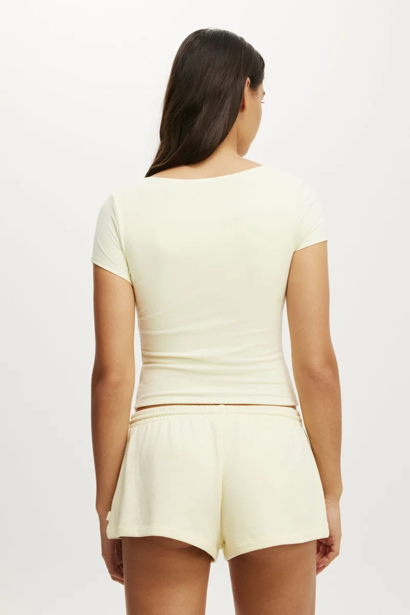Cotton On  FLEECE MICRO SHORT for Women | Best Price UAE