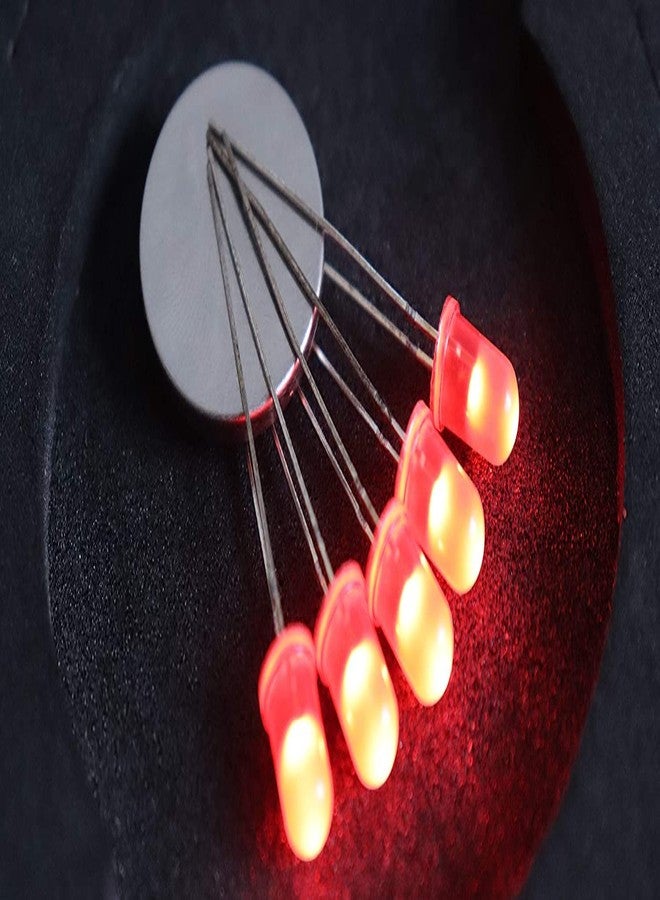 إلكترونيك سبايسس توابل إلكترونية، مصابيح LED حمراء 5 مم، صمام ثنائي باعث للضوء (أحمر في أحمر)، عبوة أساسية من 50 قطعة (أحمر في أحمر) - Image 4
