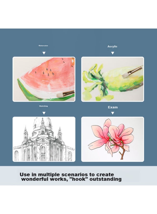 M&G Chenguang Stationery 8k Gouache Paper, Thickened 210g, Art-specific Drawing Paper, Sketch Paper, Gouache Paint, 8k Size, 20 Sheets, Apymx635, Teacher Recommended, New Year Gift, Back To School - Image 5
