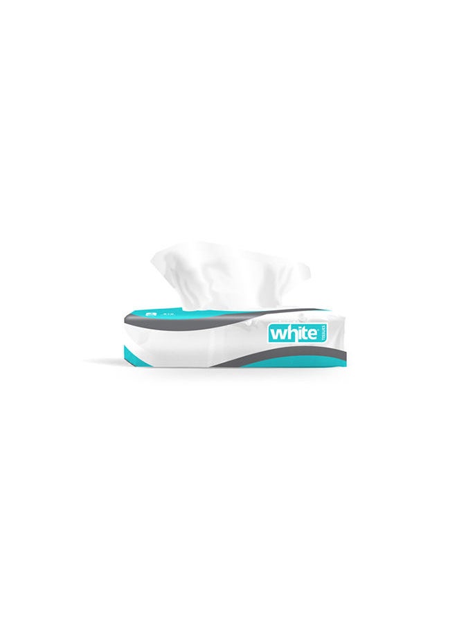 White Extra Soft 210 Facial Tissues 